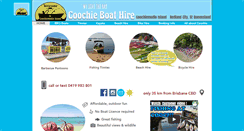 Desktop Screenshot of coochieboathire.com