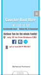Mobile Screenshot of coochieboathire.com